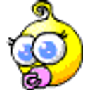 Baby Girl Pacifier emoji