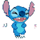 Stitch Dance emoji