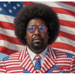 Afro Man emoji