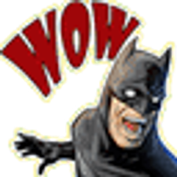 Batman Wow emoji