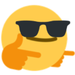 Cool Finger Guns emoji