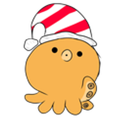 Octopussanta emoji