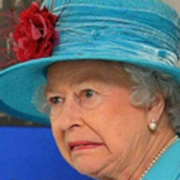 Scared Queen emoji