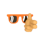 Finger Gun Cool emoji