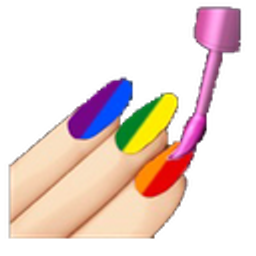 Pride Nails emoji