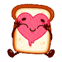 Toastbread Love emoji