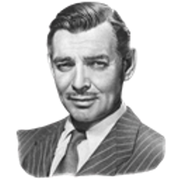 Clark Gable emoji