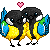 Birds Hug emoji