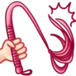 Pinkwhip emoji