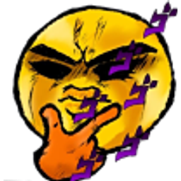 Jojo Think emoji