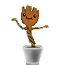 Groot Dance emoji