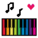 Piano Colorful emoji