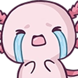 Axolotlsob emoji