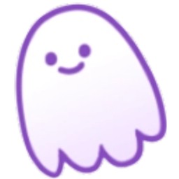 Friendly Ghost Smile emoji