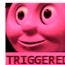 Thomas The Angry Triggered Engine emoji