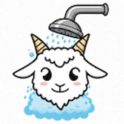 Goat Shower emoji