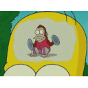 Monkey Brains Homer emoji