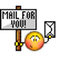 Mail For You Blushing emoji