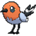 Fletchling emoji