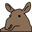 Moose Love emoji