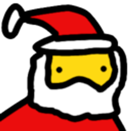 Janky Santa emoji