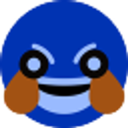 Inverted Laugh emoji