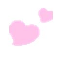 Pinkhearts Fly emoji