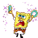 Crazy Sponge emoji