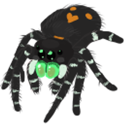 Jumpingspider emoji