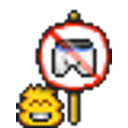 Knuddels No Underpants Sign emoji