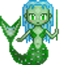 Mermaid Green emoji
