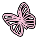 Pinkbutterfly emoji