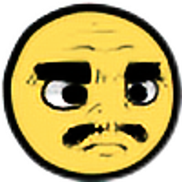 Oldstache emoji