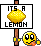 Lemon emoji