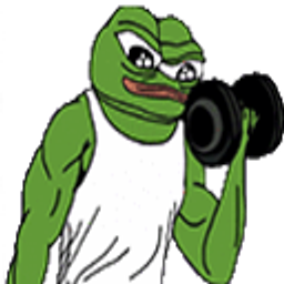 Pepe Work Out emoji