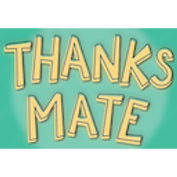 Thanksmate emoji