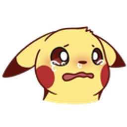 Poke Pikacry emoji