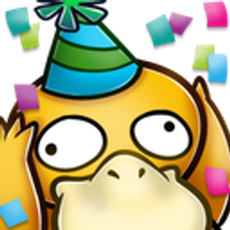 Psyduck Party emoji