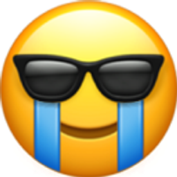 Cry Sunglasses emoji