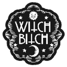Witch Bitch Badge emoji