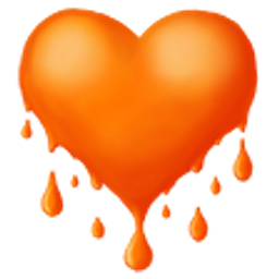 Orange Bleed emoji