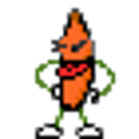 Bananaorange Tongue emoji