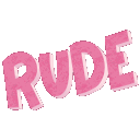 Pinkrude emoji