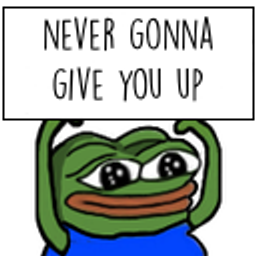 Nevergive Upq emoji