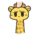 Squish Giraffe emoji