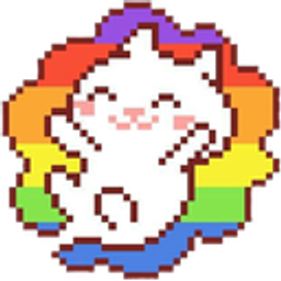 Cat Pride E emoji