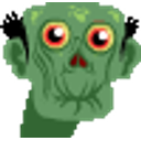 Winking Monster emoji