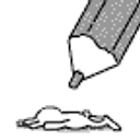 Pencil Poke emoji