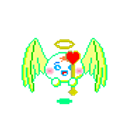 Angel Heart Wand emoji