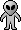 Gray Alien No Mouth emoji